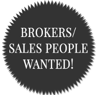 Brokers/Sales People Wanted!